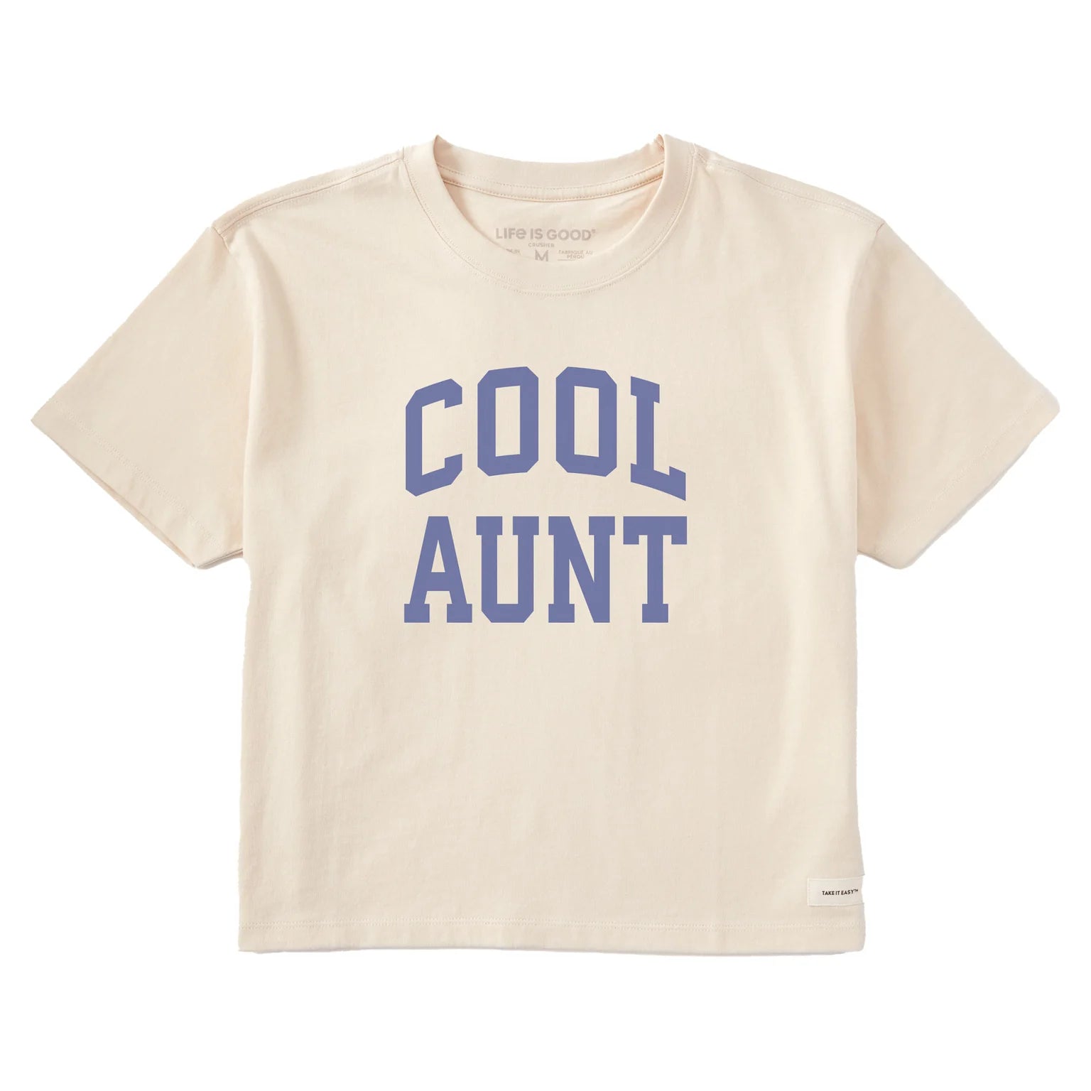 Women's Cool Aunt Arch Short Sleeve Crusher Boxy Tee