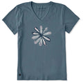 Nature Heals Dragonfly Short Sleeve Vee